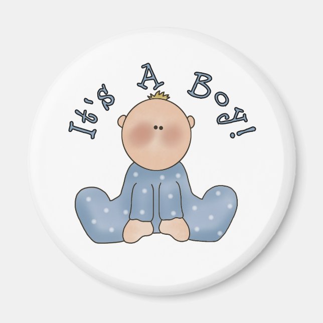 Imán Bebé en Sleeper Es un niño (Frente)