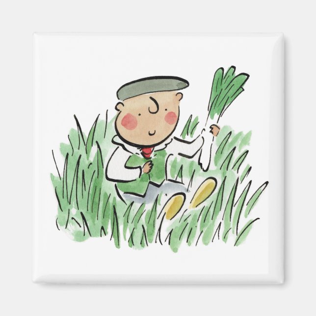 Imán Bebé galés (Frente)