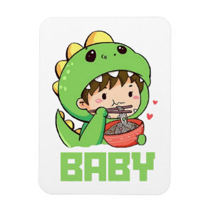 Imán bebé godzilla
