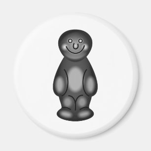Imán Bebé negro de la jalea