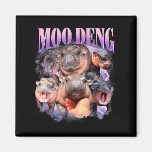 Imán Bebé Pygmo Hippo Divertido Moo-deng Lindo Zoológic