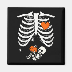 Imán Bebé Skeleton Embarazado Jaula De Rib Xris Para Fa