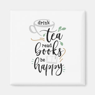 Imán Bebe té leer libros ser feliz