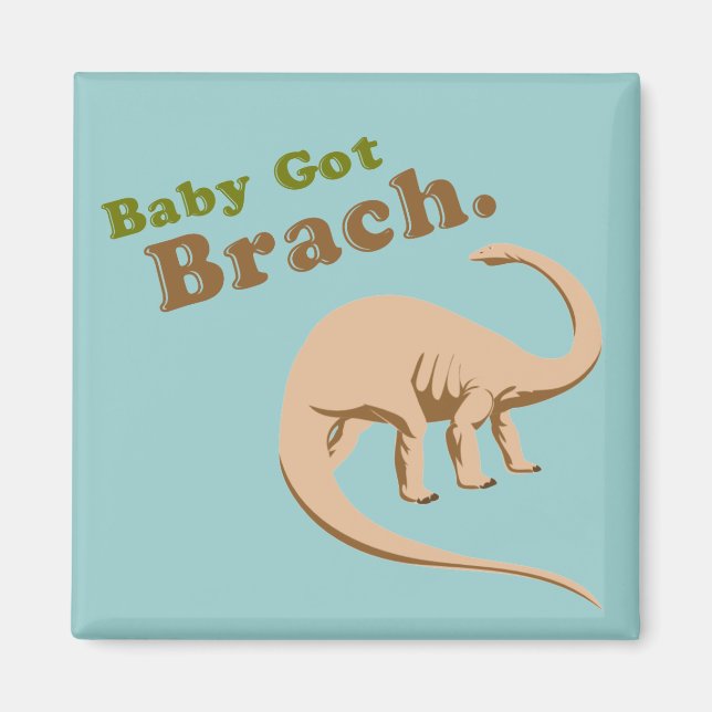 Imán Bebé Tiene Brach (Frente)