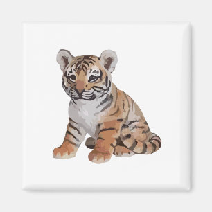 Imán Bebé tigre