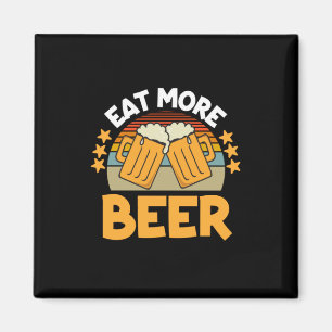 Imán Bebedor de cerveza come más cerveza divertido cump