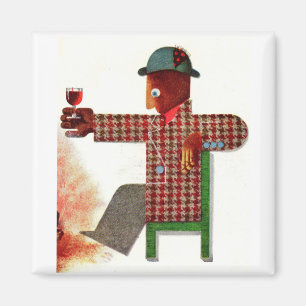 Imán bebedor de vino AKA oenophile