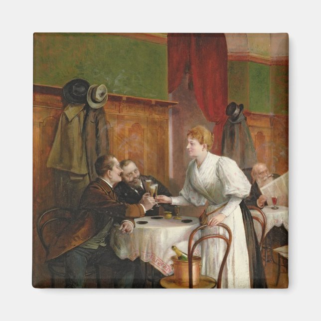 Imán Beber su salud (Frente)