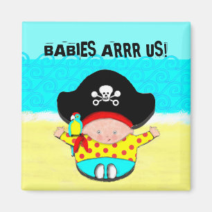 IMÁN ¡BEBÉS ARRRR LOS E.E.U.U.!