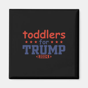 Imán Bebés para niños Trump 2025 Divertido niño Trump
