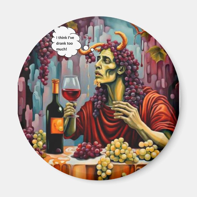 Imán Bebí demasiado (Frente)