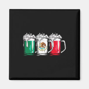 Imán Bebida Bandera Mexicana México Cinco De Mayo Hombr