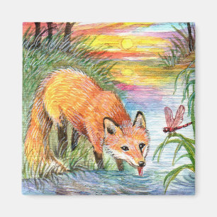 Imán Bebida Fox de Riverside