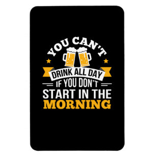 Imán Bebiendo cerveza todo el día no empieza el cumplea
