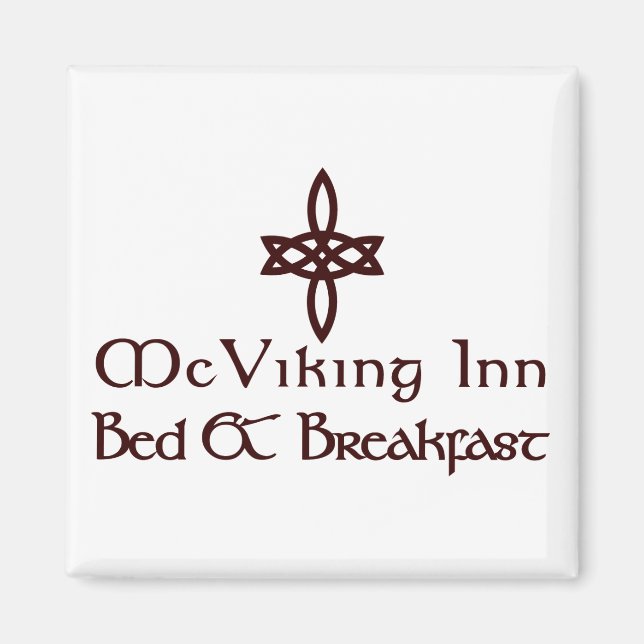 Imán Bed & Breakfast McViking Inn (Frente)