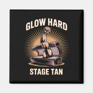 Imán Bed de entrenamiento Glow Hard Competitors Fitness