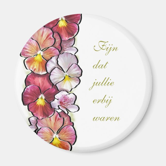 Imán Bedankje magneet (Frente)