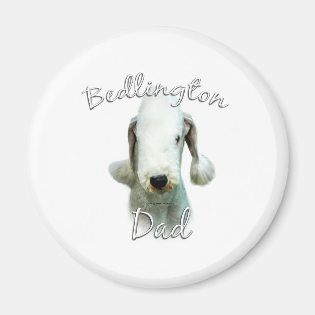 Imán Bedlington Terrier Dad 2 (Frente)