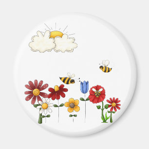 Imán Bee-autiful Gardens