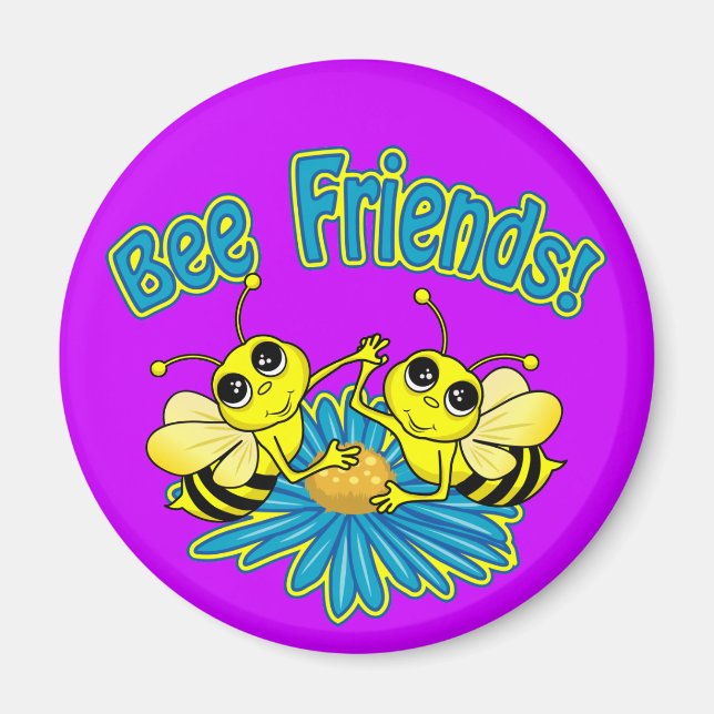Imán Bee Friends (Frente)
