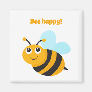 Imán Bee happy Magnet