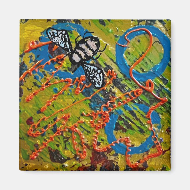 Imán Bee Magnet (Frente)