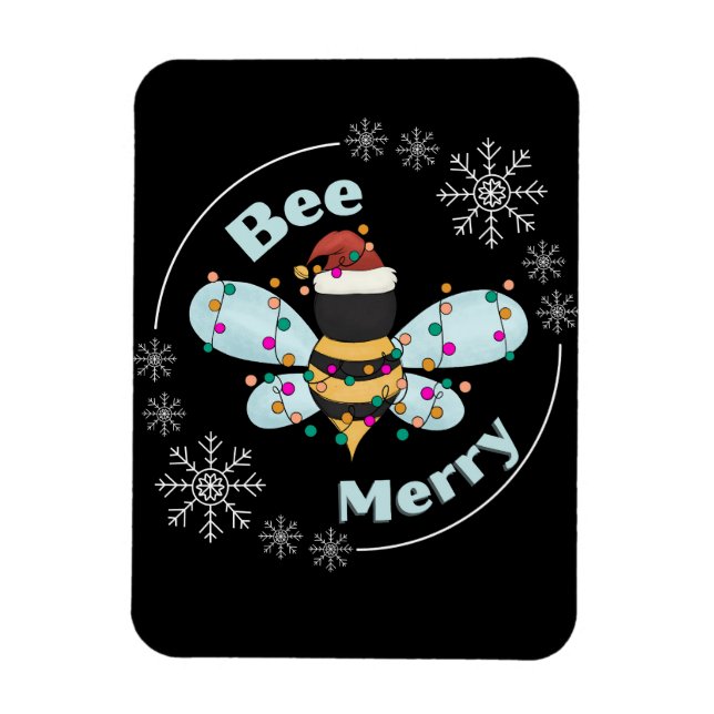 Imán Bee Merry (Vertical)