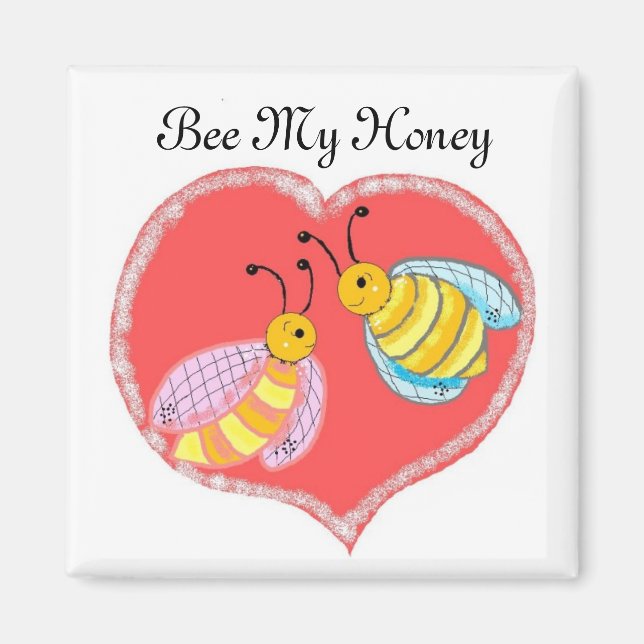 Imán Bee My Honey (Frente)