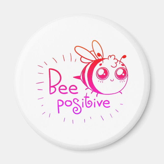 Imán Bee Positivo (Frente)