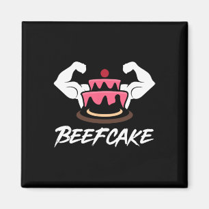 Imán Beefakes Gym Fitness Musculum Pastel Halterofilia 