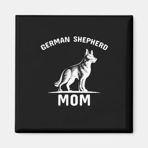 Imán Beekeeper Art German Shepherd Mommy
