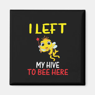 Imán Beekeeper Art My Hive To Abe Here