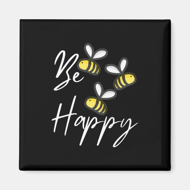 Imán Beekeeper Gift | Beekeeper be Happy (Frente)