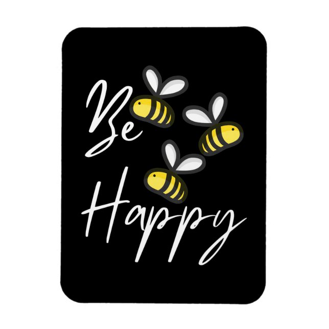 Imán Beekeeper Gift | Beekeeper be Happy (Vertical)