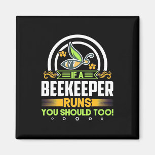 Imán Beekeeper Gift Un Beekeeper Corre También Deberí