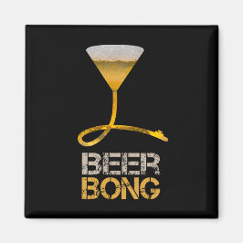 Imán Beer bong para vacaciones de primavera y una fiest