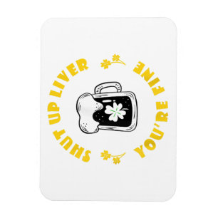 Imán Beer de cerveza oscura Santa Patrones callan el hí