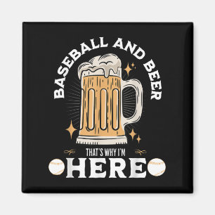 Imán Beer Lover Beer Beer Drinkin, una cita divertida d