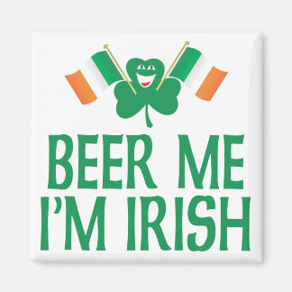 Imán Beer Me Soy Irlandés