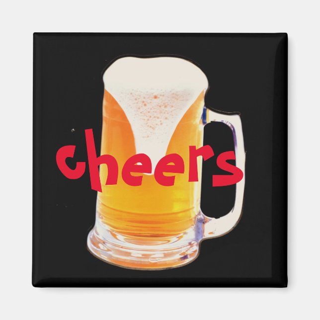 Imán Beer Mug Magnet (Frente)