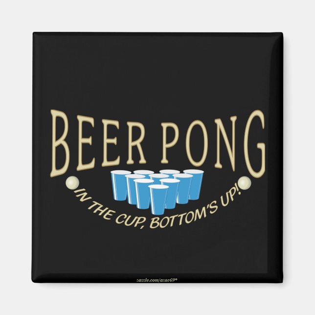 Imán Beer Pong (Frente)