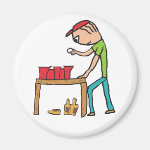 Imán Beer Pong