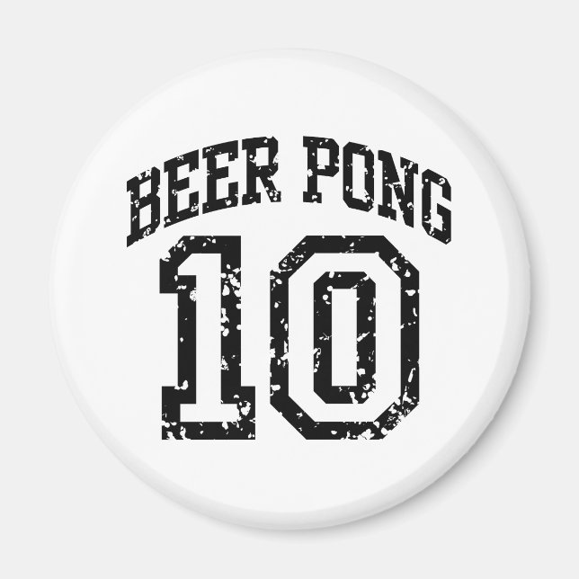 Imán Beer Pong 10 (Frente)