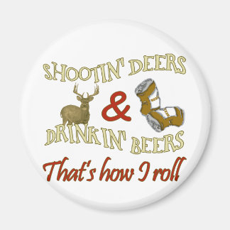 Imán Beer Shooting Deer