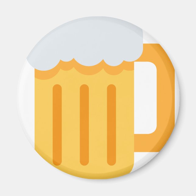 Imán Beer time emoji (Frente)