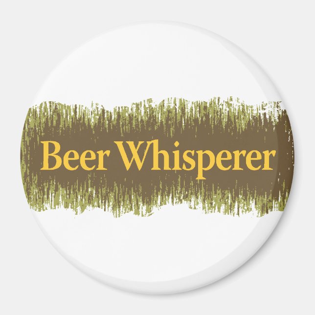 Imán Beer Whisperer Textos (Frente)