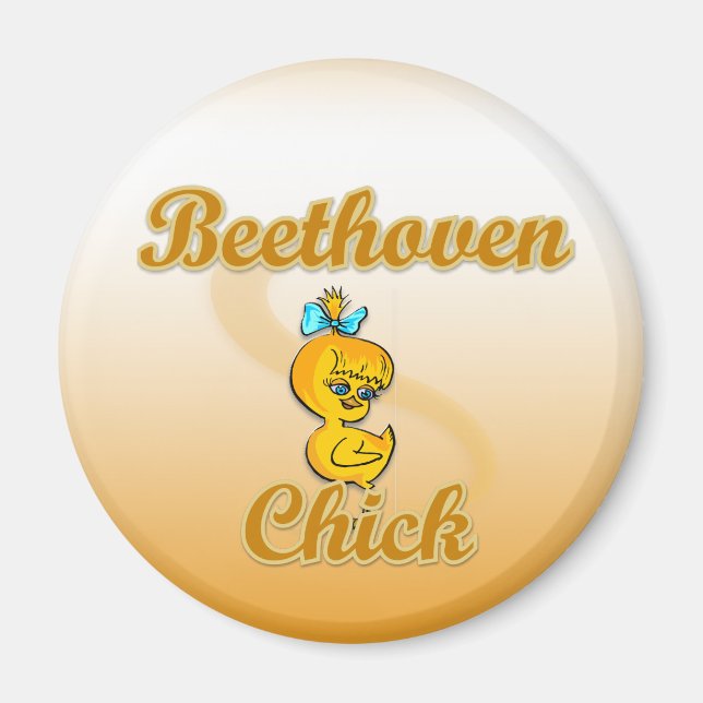 Imán Beethoven Chick (Frente)
