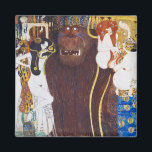 Imán Beethoven Frieze (detalle), Gustav Klimt<br><div class="desc">Gustav Klimt (14 de julio de 1862 - 6 de febrero de 1918) era un pintor simbolista austríaco y uno de los miembros más destacados del movimiento secesión de Viena. Klimt es conocido por sus pinturas, murales, bocetos y otros objetos artísticos. Además de sus obras figurativas, que incluyen alegorías y...</div>