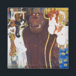 Imán Beethoven Frieze (detalle), Gustav Klimt<br><div class="desc">Gustav Klimt (14 de julio de 1862 - 6 de febrero de 1918) era un pintor simbolista austríaco y uno de los miembros más destacados del movimiento secesión de Viena. Klimt es conocido por sus pinturas, murales, bocetos y otros objetos artísticos. Además de sus obras figurativas, que incluyen alegorías y...</div>