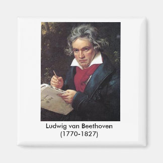 Imán Beethoven Magnet para el amante de la música